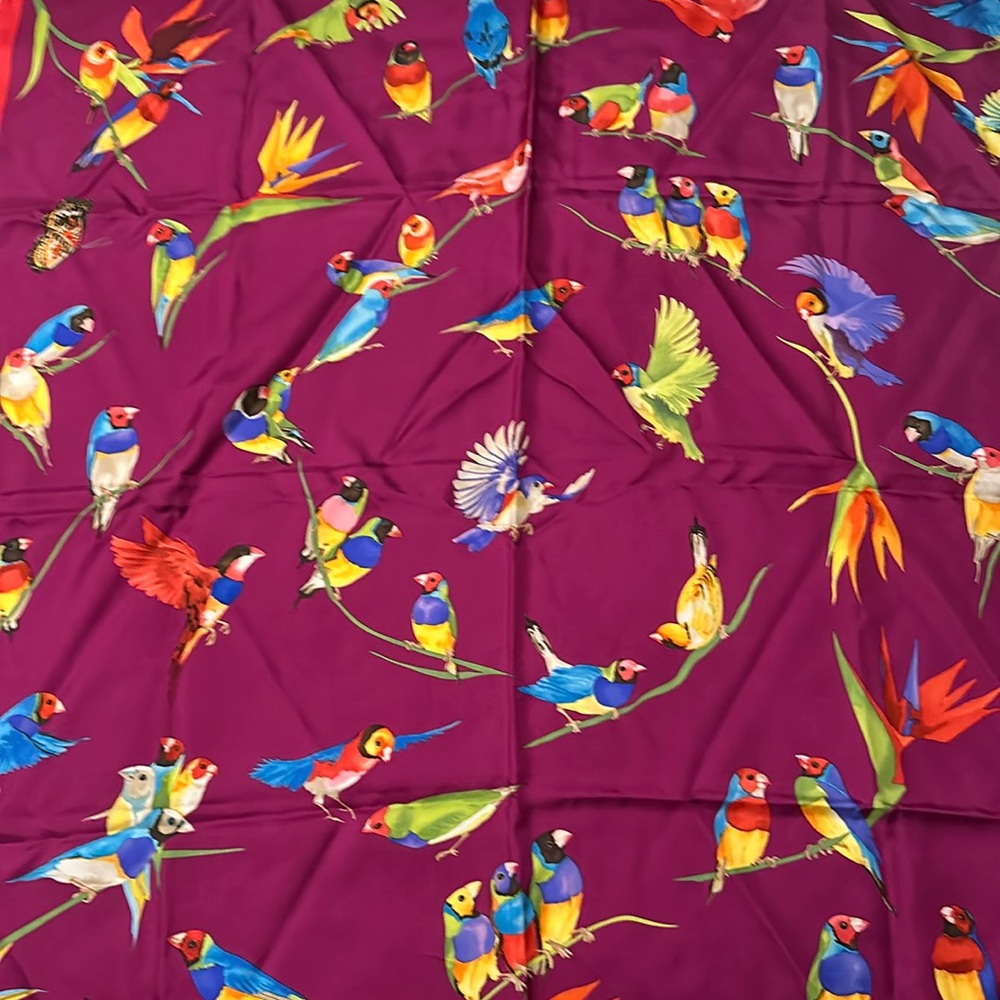 Authentic Patek Philippe Silk Scarf